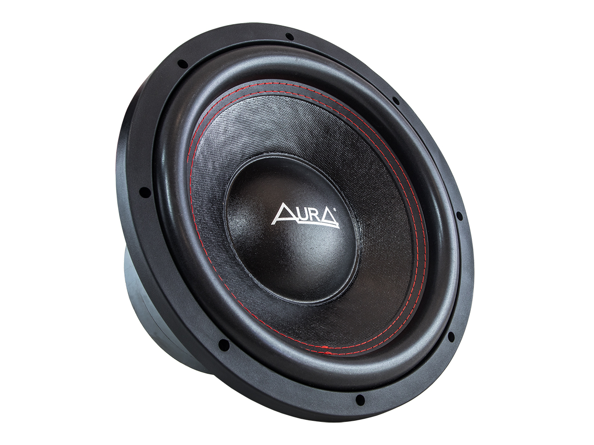 AurA | SW-B124 XL | 12" (30cm), 4+4 Ом DVC, 901/2001w, 127 Oz, 88.5db, FS:32Hz, 30Hz - 500kHz | 5