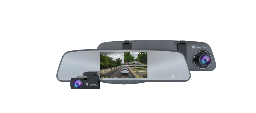 NAVITEL | MR255 NV | зеркало 5" MStar MSC8336,1080 FHD 1920x1080P/30 к,160гр,зад.камера | превью 1