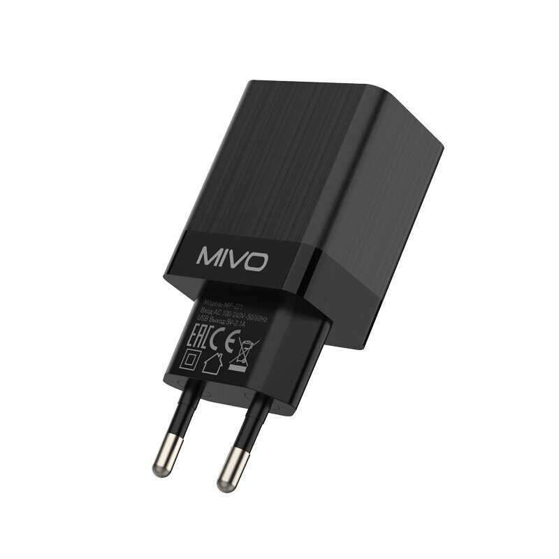 Mivo | MP-221 | Сетевое ЗУ 1x USB 220В 2.1А | превью 1
