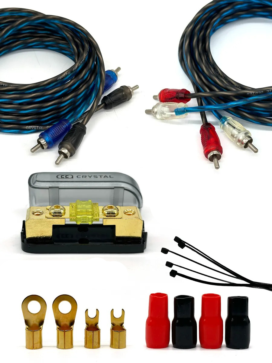 Crystal Car Audio | WK-408 | комплект проводов для 4-кан. усилителя | превью 3