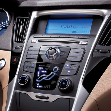 Incar | RHY-N34 | 2DIN рамка Hyundai Sonata 10+  (крепеж) | превью 2