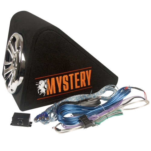 Mystery | MBV-301A | 400W.12"акт.трехугольн.закр.черн.ящик с ФИ хром.сетка ДУ | превью 2