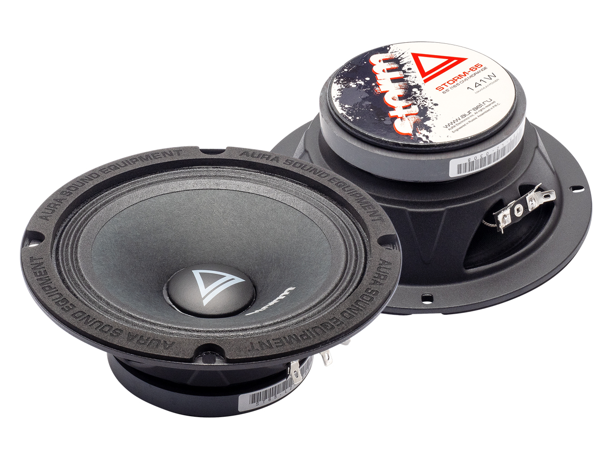 AurA | STORM-65 | 6.5" (16.5cm), ПАРА, 4 Ом, 71/141w, 93db, 100Hz-16kHz, 61.5mm | превью 1