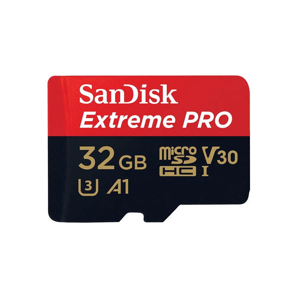 SanDisk | MicroSD 32Gb UHS-I U3 | Карта памяти 32Gb +адаптер, Class 10 ExtrimPro UHS-I U3| 2