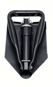 Kioki | CL201/CF201| Лопата складная металлическая Компактная длина 25-58см, чехол| превью 3