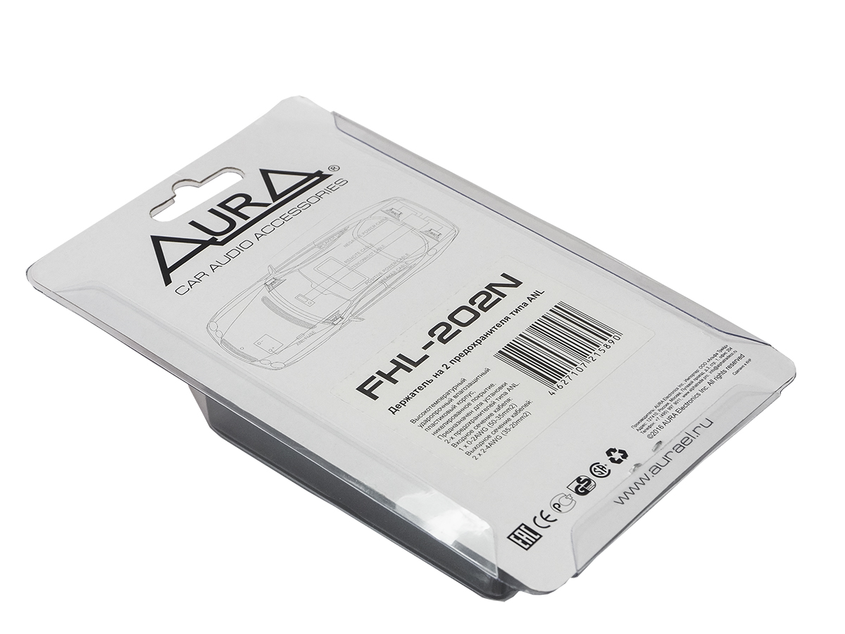 AurA | FHL-202N | Держатель 2xANL, вход 1x0/2 Ga, выход 2х2/4 Ga | 4