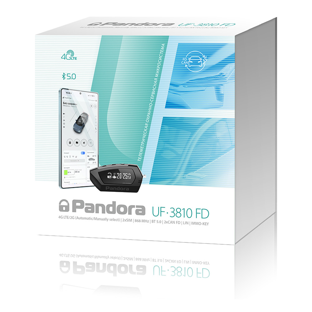 Pandora | UF-3810 FD | 2хCAN FD,4G/LTE/2G GSM-модем | 1