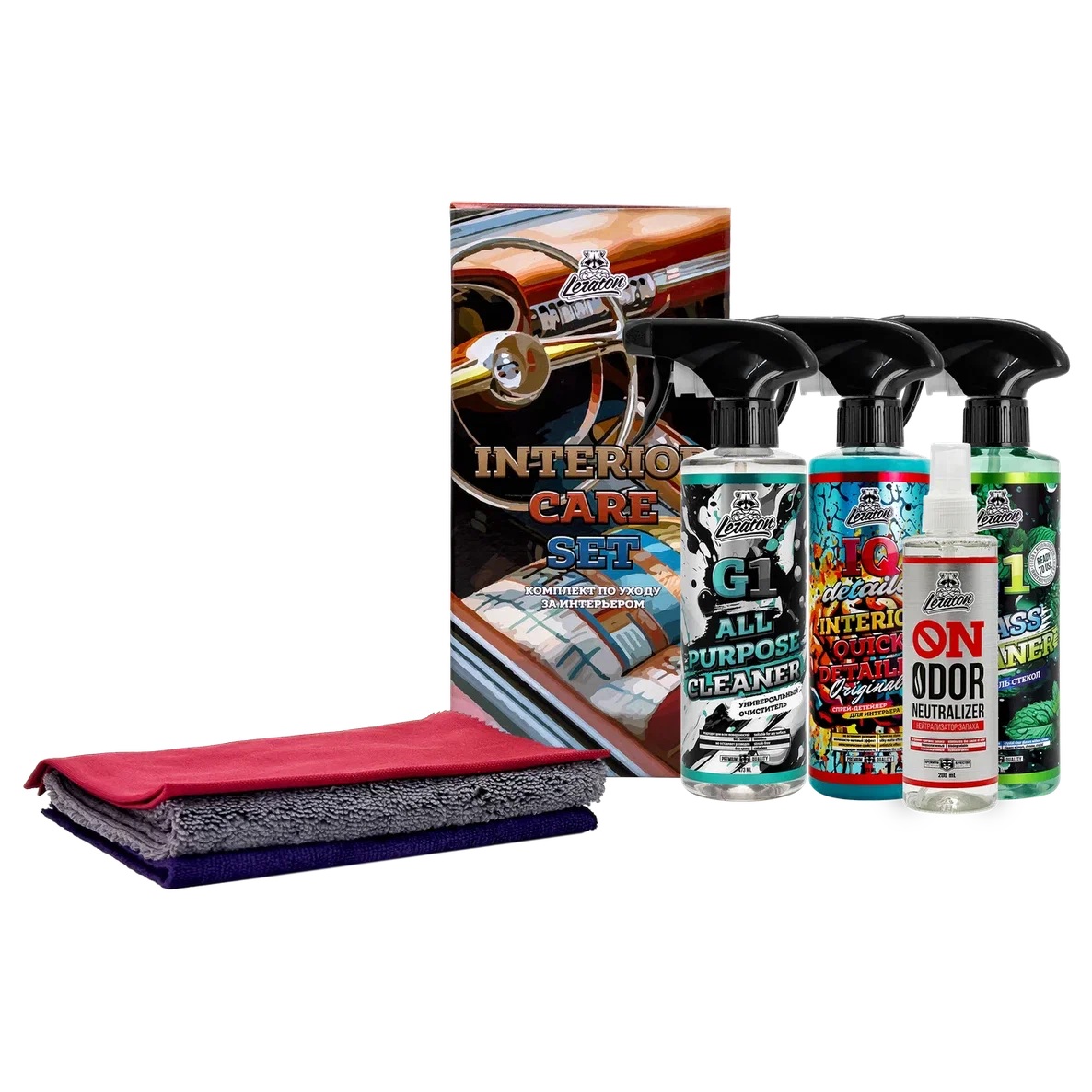 LERATON | INTERIOR CARE SET | Комплект по уходу за салоном LERATON INTERIOR CARE SET | превью 1