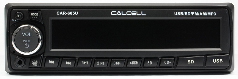 Calcell | CAR-605U | Без CD, 4*50 Вт, USB, SD/MMC, Front AUX | превью 2