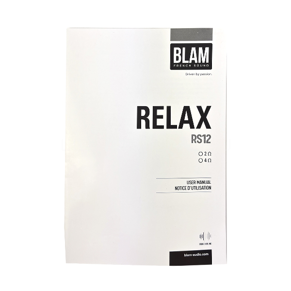 BLAM | RS122 | плоский сабвуферный динамик 12"(30см) 200/400Вт, 2Ом, 87,7дБ 15л | превью 3