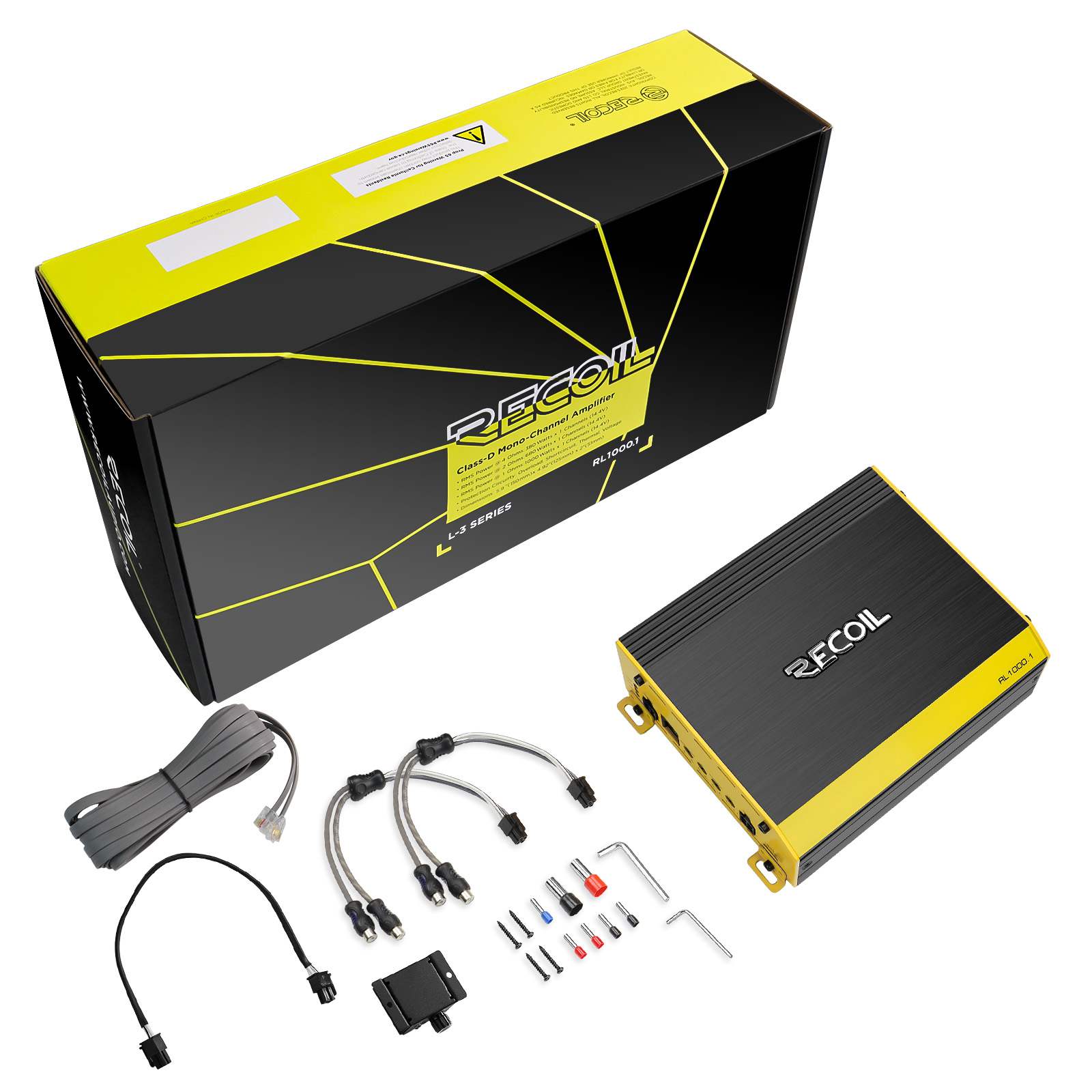 Recoil | RL1000.1 | 1-х канальный усил., 1х380/680/1000W | 8