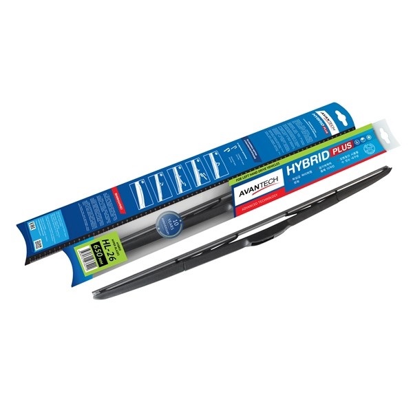 AVANTECH | гибридная 650мм(26'') | Щетка стеклоочистителя  на левый руль Hybrid 650мм(26'')| 1