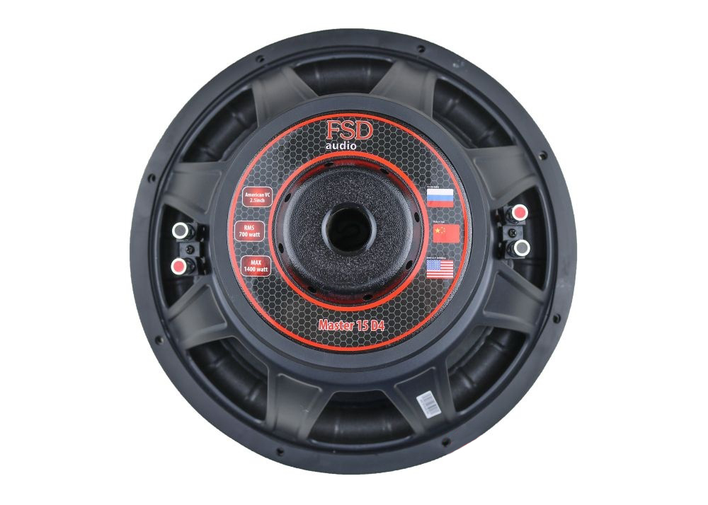 FSD audio | MASTER 15 D2 | 15", 2+2 Om. 700 Вт RMS 1400 Вт MAX | 3