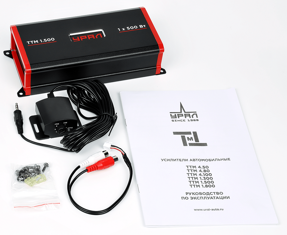 Ural | УРАЛ ТТМ 1.500 | Класс D, 1x220 (4Om), 1x330 (2Om), 1x500 (1 Om), ДУ | 6