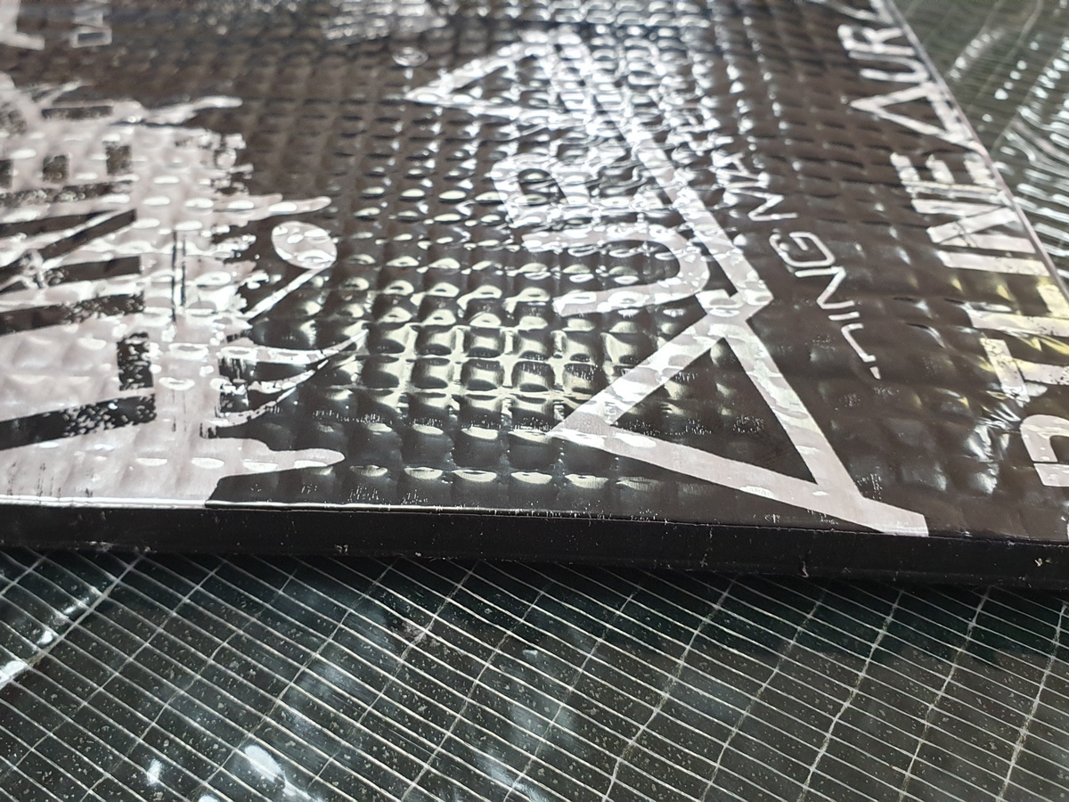 AurA | VDM-SPORT HARD | Фольгированный вибродемпфер, толщ 8 мм, 470 мм х 275 мм, упак 7 л | 2