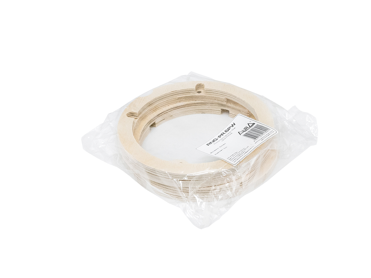 AURA | RNG-PR.6PW | Кольцо проставочное для автомобиля LADA PRIORA под 16 См (ФАНЕРА)  ПАРА | превью 2