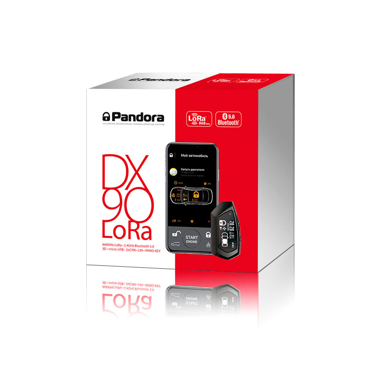 Pandora | DX 90 LORA |  868МГц LCD D022,BT-760 CLONE, 2CAN,  LIN, Bluetooth 4.2 RMD5M  | превью 1