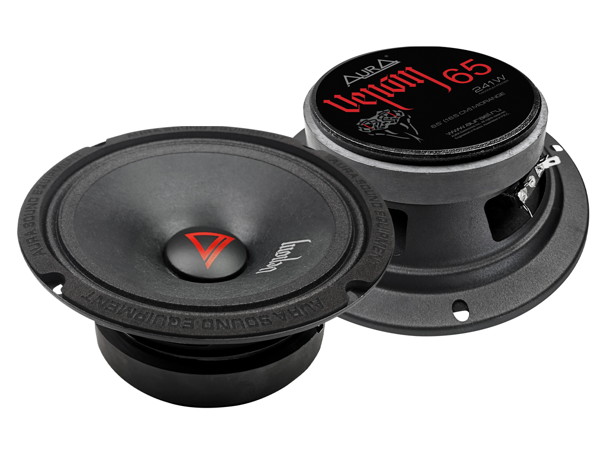 AurA | VENOM-65 | 6.5" (16.5cm), ПАРА, 4 Ом, 121/241w, 96db, 160Hz-20kHz, 74mm | превью 1