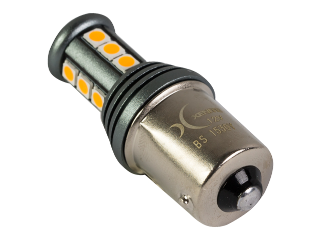 XENITE | P21W BS1530Y | Диодная лампа с цоколем ОРАНЖЕВАЯ, 750Lm, 5000K, ПТФ/ДХО 2 шт | 3