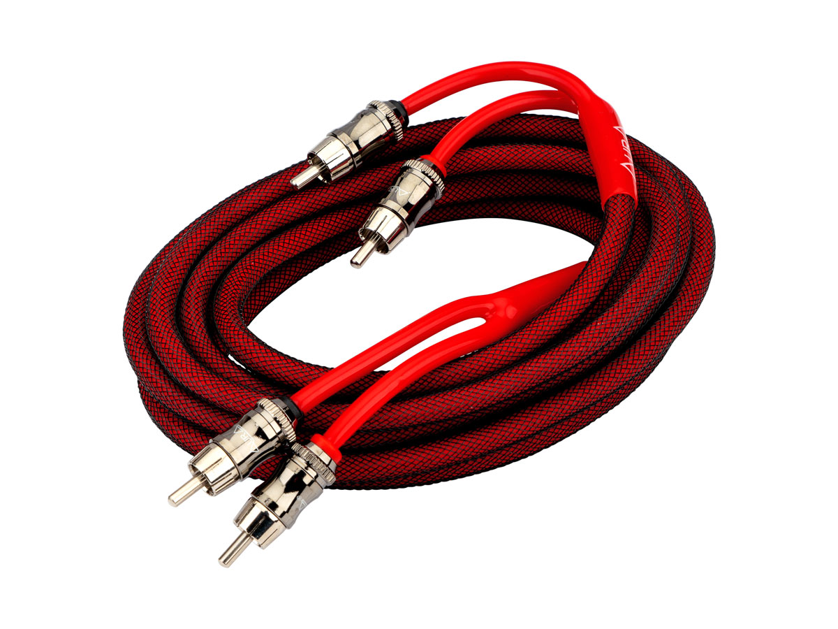 AurA | RCA-C330 MkII | RCA-кабель 3 метра, 2 канала, бескислородная медь (OFC), двойной экран | 2