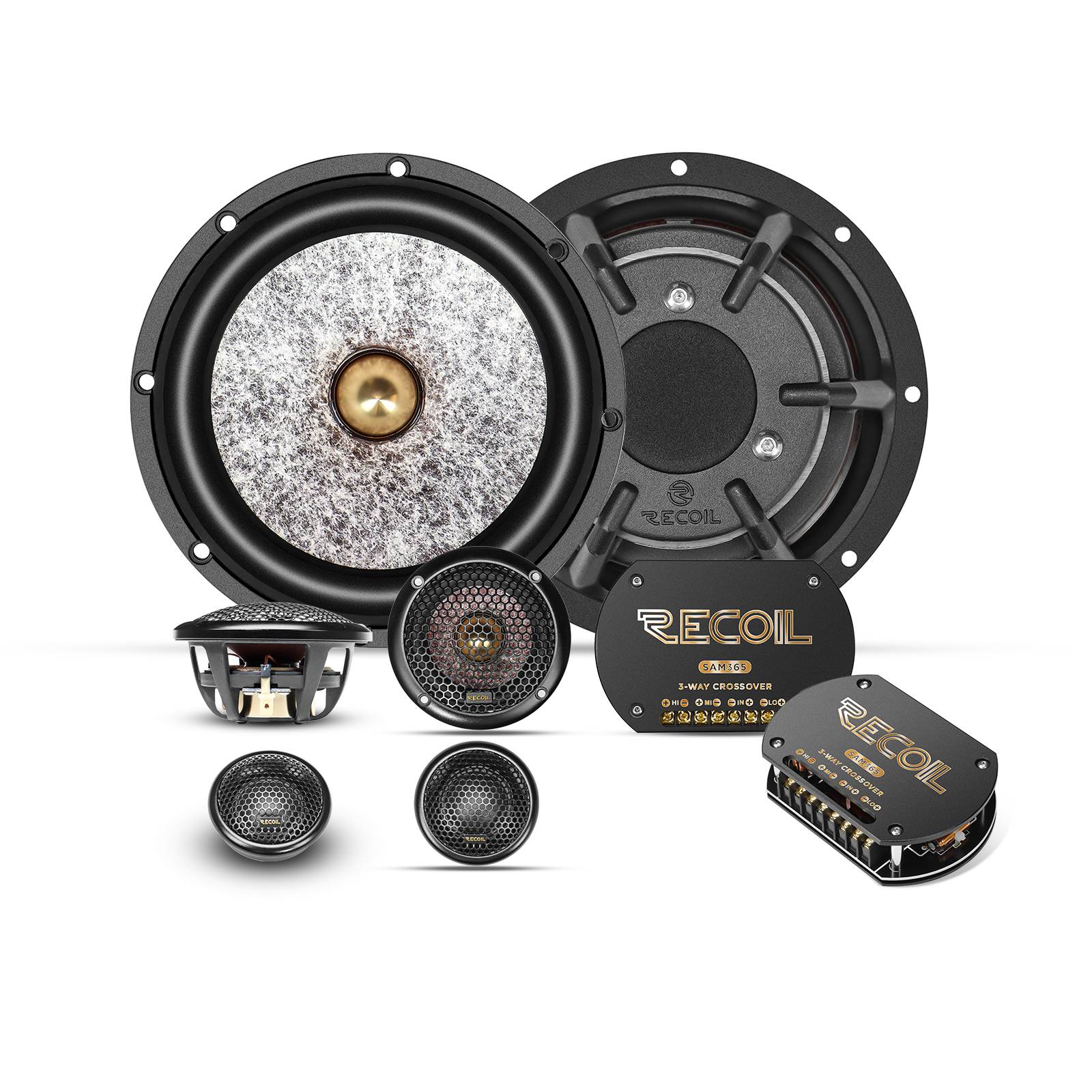 Recoil | SAM365 | комп. акустика, 6.5”(165 mm),  Ом, Гц,  RMS/Peak -65/130  | превью 3