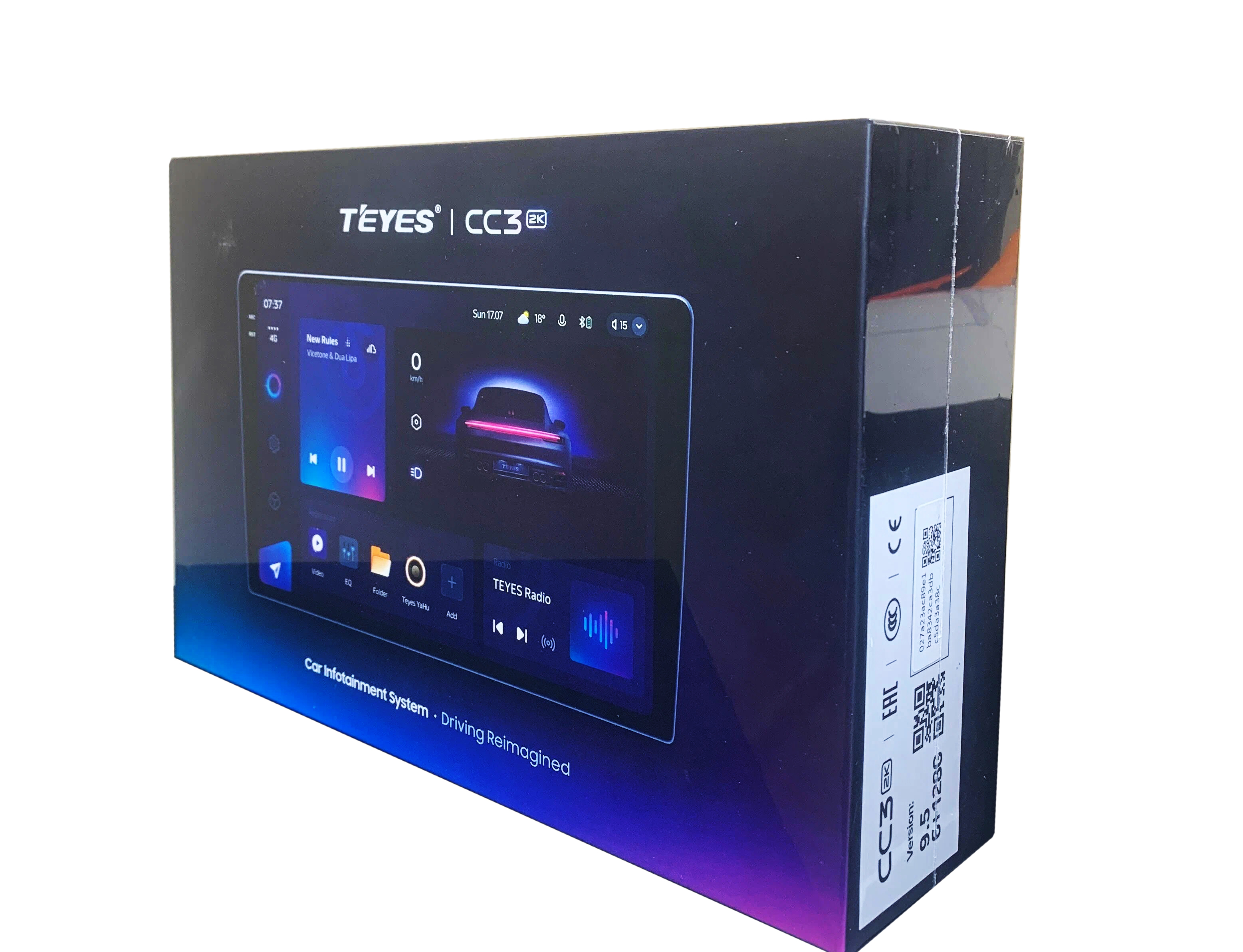 TEYES | CC3 2K 10" 6-128 360 гр| Android 10, КРУГ. ОБЗОР 10 "Wi-Fi, 2DIN,  USB, BT, память 6-128 Гб| 4