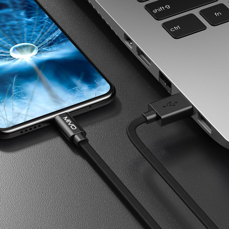 Mivo | MX-42T | Кабель Type-C - USB 2.4 А  1 м | превью 2