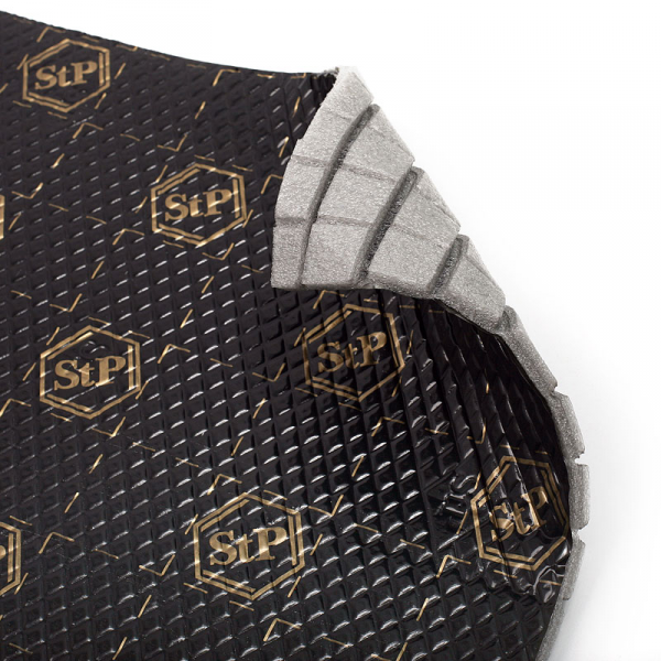 STP | Noise Block Premium A | С клеевым слоем  Акцент 10мм + полимер. слой 2 мм, лист 0,4кв.м. | превью 1