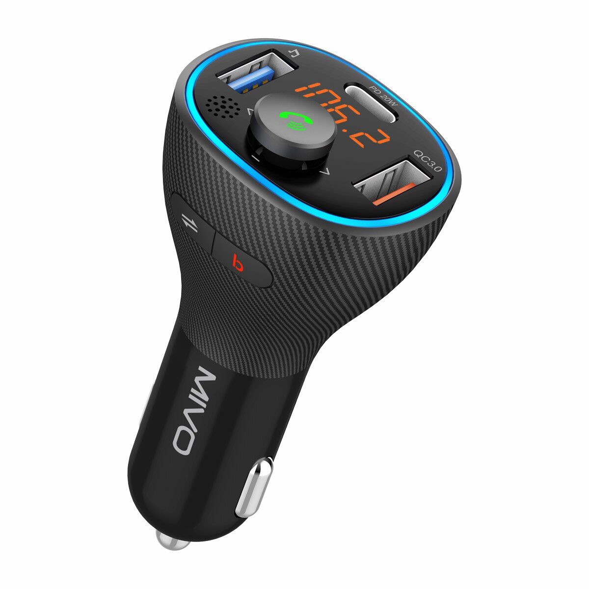 Mivo | MF-05 | Автомобильный мини-адаптер с Bluetooth Мини-пульт дистанционного управления  | превью 1