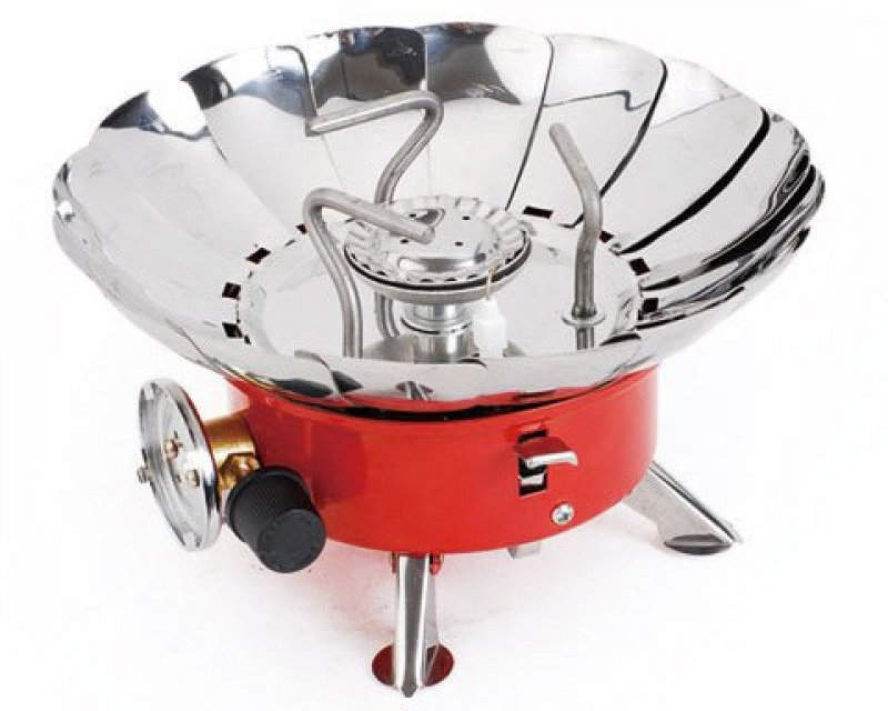 Газовая плитка | 4-010 ,ветрозащитная,компакт, пьезо  (КОРЕЯ)| превью 1