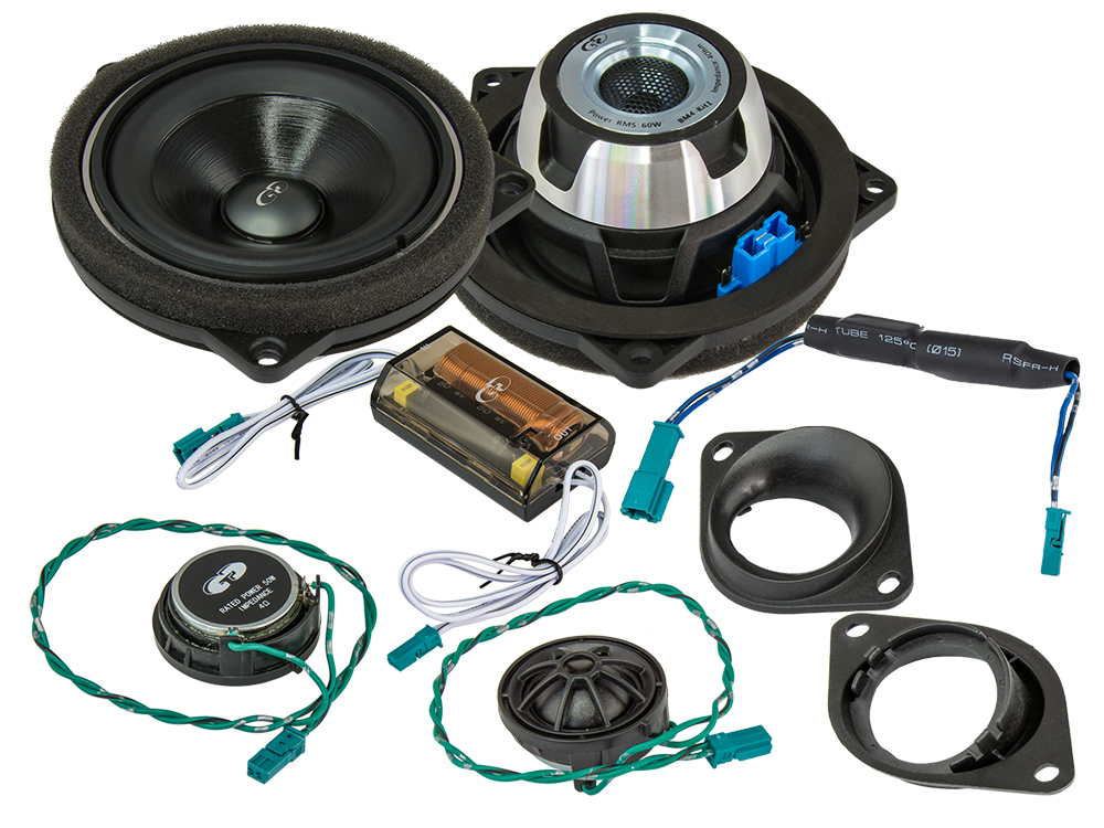 CDT | BM4-Kit 1 | комплект 4" СЧ + ВЧ BMW (Hi-Fi и Fine) 1, 3, 5, 6, 7, X1 (E84) | превью 1