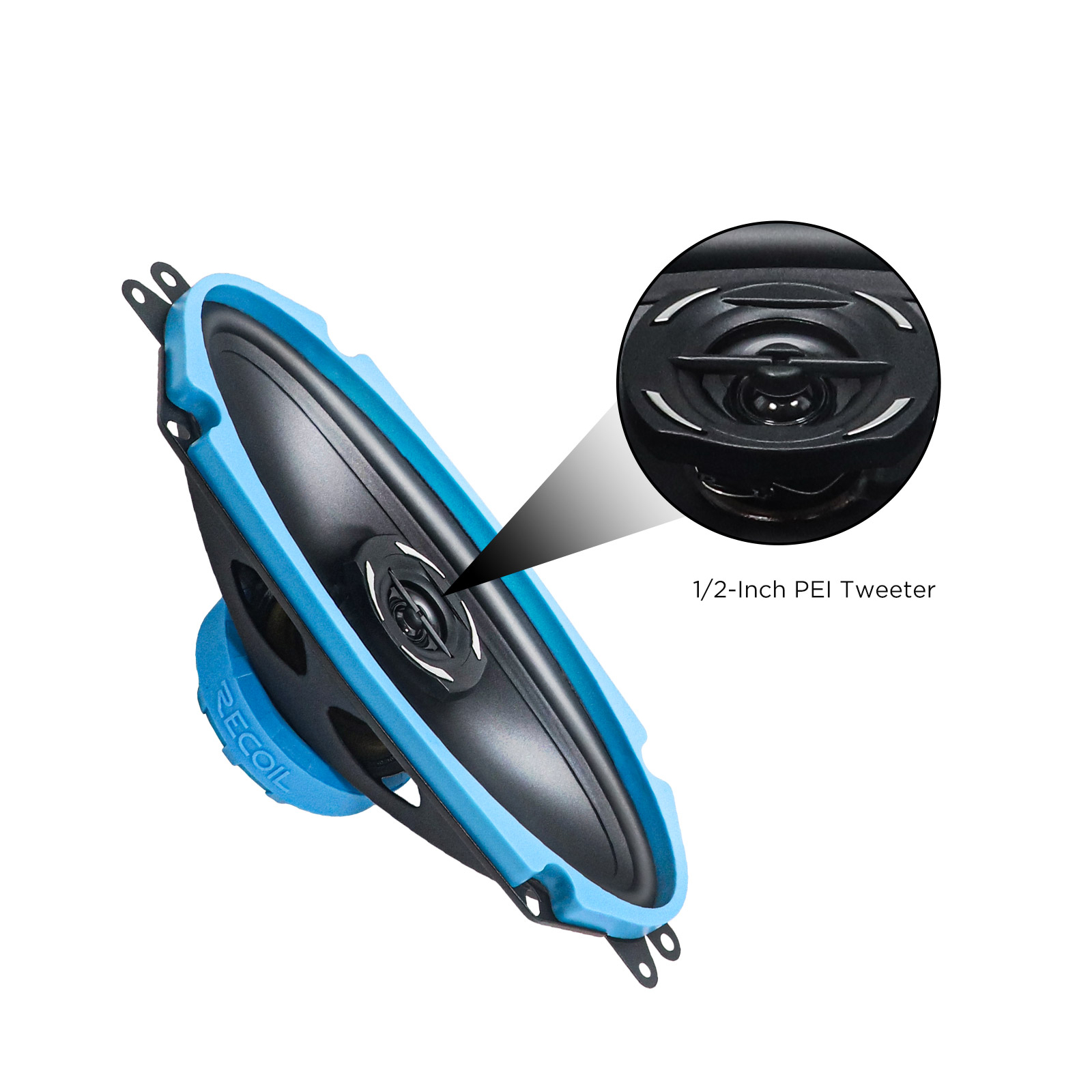 Recoil | RCX410 | 2-х пол. коакс., 4x10" , 3.2 Ом, 110-20000 Гц, RMS/Peak - 40W/80W | 3