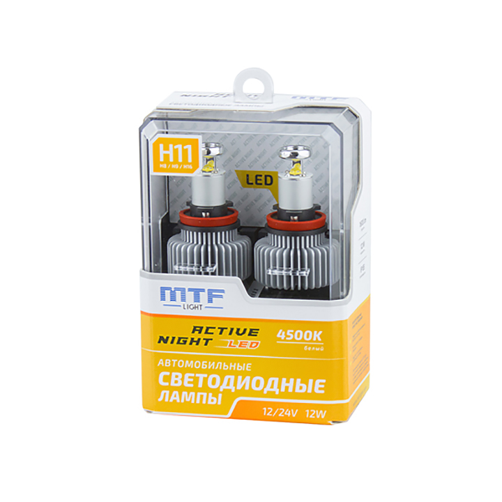 MTF | ANH11K4 | Набор светодиодных ламп H11комплект 2 штуки  | превью 1