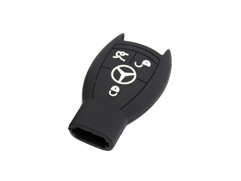 Чехол Силикон | MERCEDES -01   | Силиконовый чехол для выкидного ключа  | превью 1