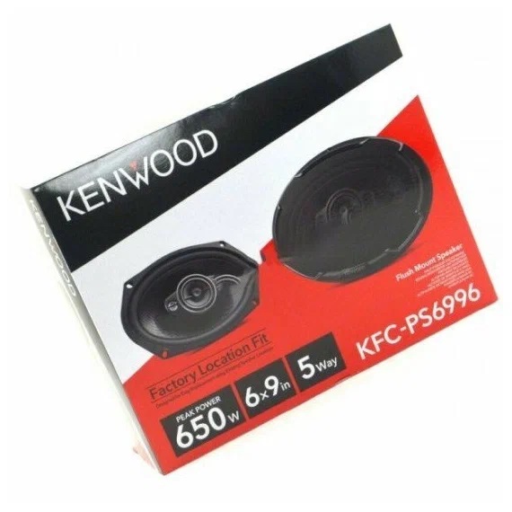Kenwood | KFC-PS6996 | 6х9", 4-x полосные Пиковая мощность 650 Вт, номинальная мощность 150 Вт | 4