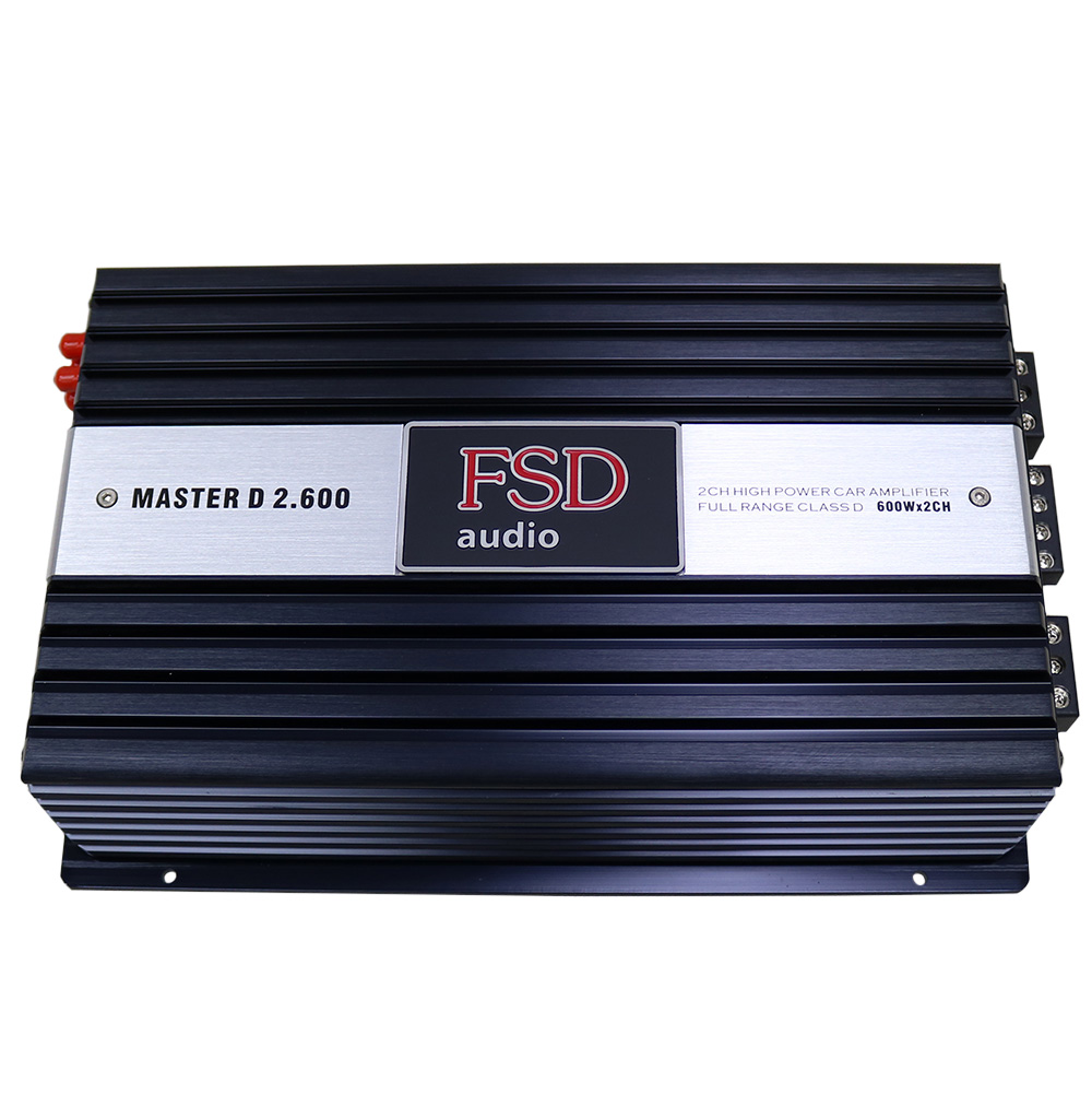 Усилитель FSD audio MASTER D2.600 2х350 Вт RMS 2 Ом, 2х150 Вт RMS 4 Ом, 2х600 Вт 1 Ом.