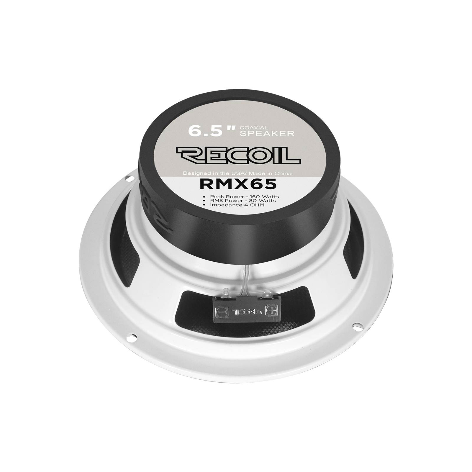 Recoil | RMX65 | 2-х пол. коак., 6.5”(165 mm), 3.2Ом, 60-20000Гц,  RMS/Peak - 80W/160W  | 5