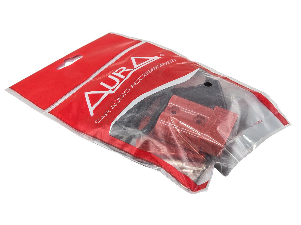 AurA | BTP-QD8R | Разъем быстрого подключения, 8AWG, 50A, влагозащищенный, красный | превью 2