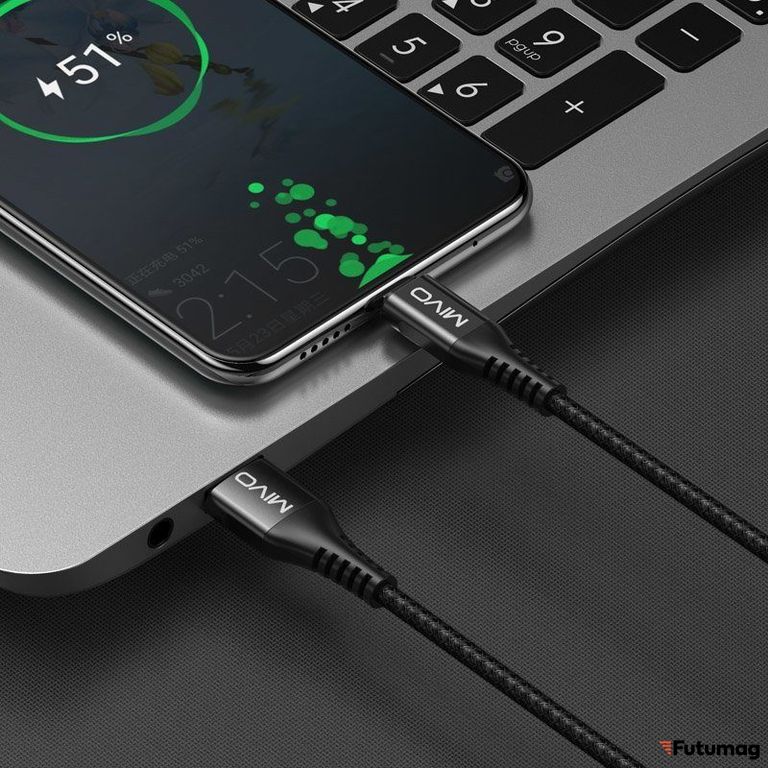 Mivo | MX-40M | Кабель Micro USB - USB 2.4 А  1 м | превью 2