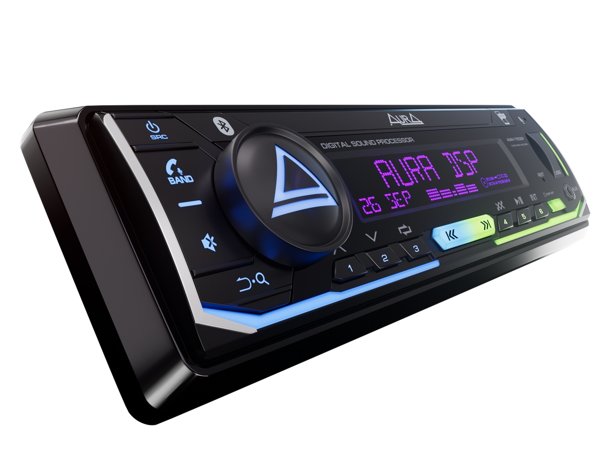 AurA | AMH-78DSP (2023) | 4х51w, ПРОЦЕССОР, FLAC, USB/BT, 3 RCA, APP, 3-ZONE RGB, D-SWC, ДУ | превью 1