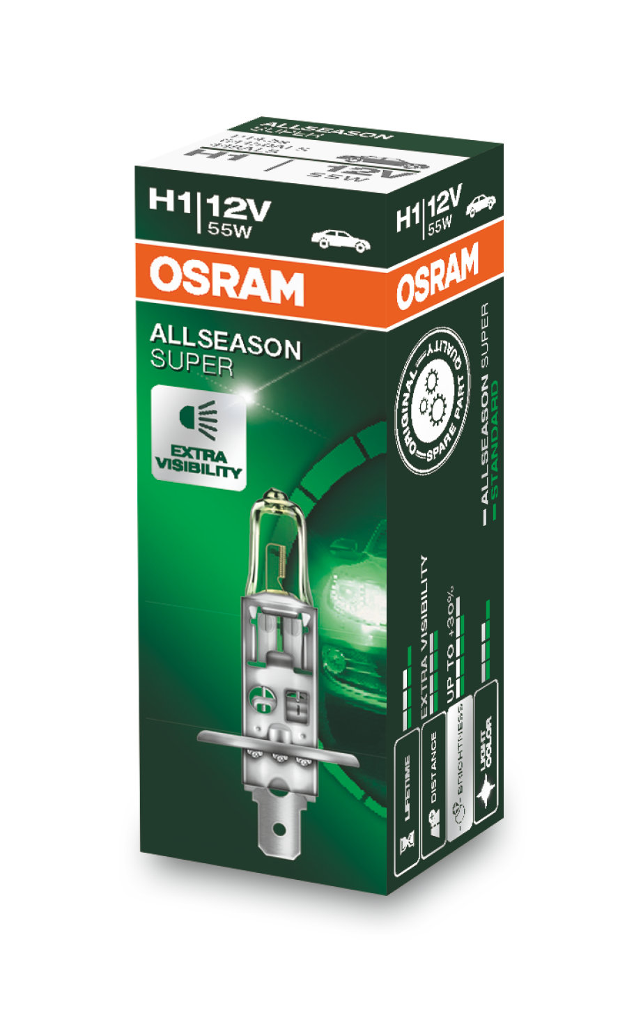 OSRAM | H1 64150ALS Halogen | Лампа H1 Всесезонные 12V 55W  | превью 1