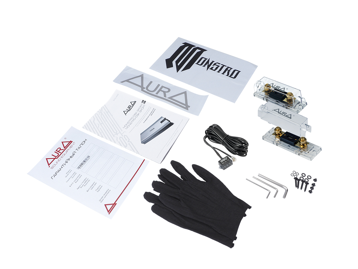 AurA | MONSTRO-D9K SPORT | 5300w (4 Ohm), 1x7800w (2 Ohm), 1x9000w (1 Ohm), 20Hz - 11000Hz | 8