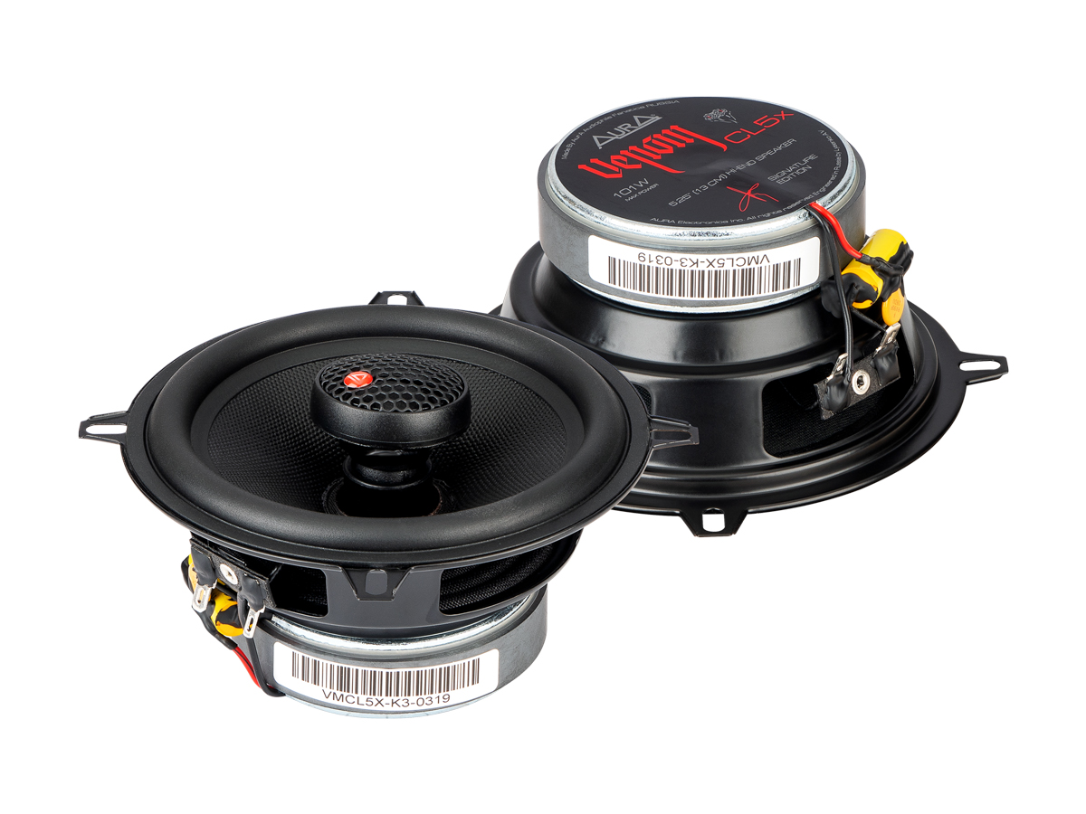 AurA | VENOM-CL5X | 5,25" (13cm), 2-полосные, коаксиальные, 61/101w,  60Hz - 20kHz, 87db, сетки | превью 1