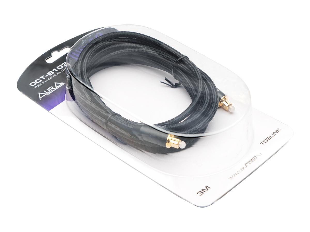 AurA | OCT-B103 | оптический кабель (TOSLINK), 3 метра | 3