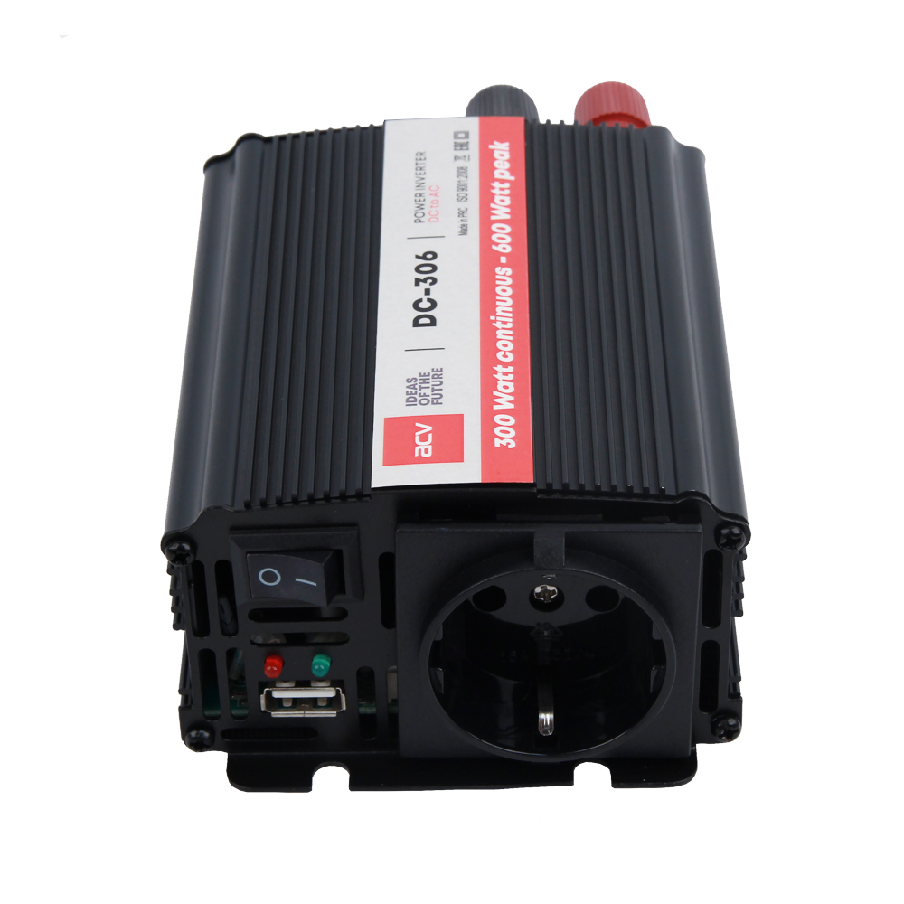 ACV | DC-306 | 300Вт /12В->220/USB-зарядка | 2