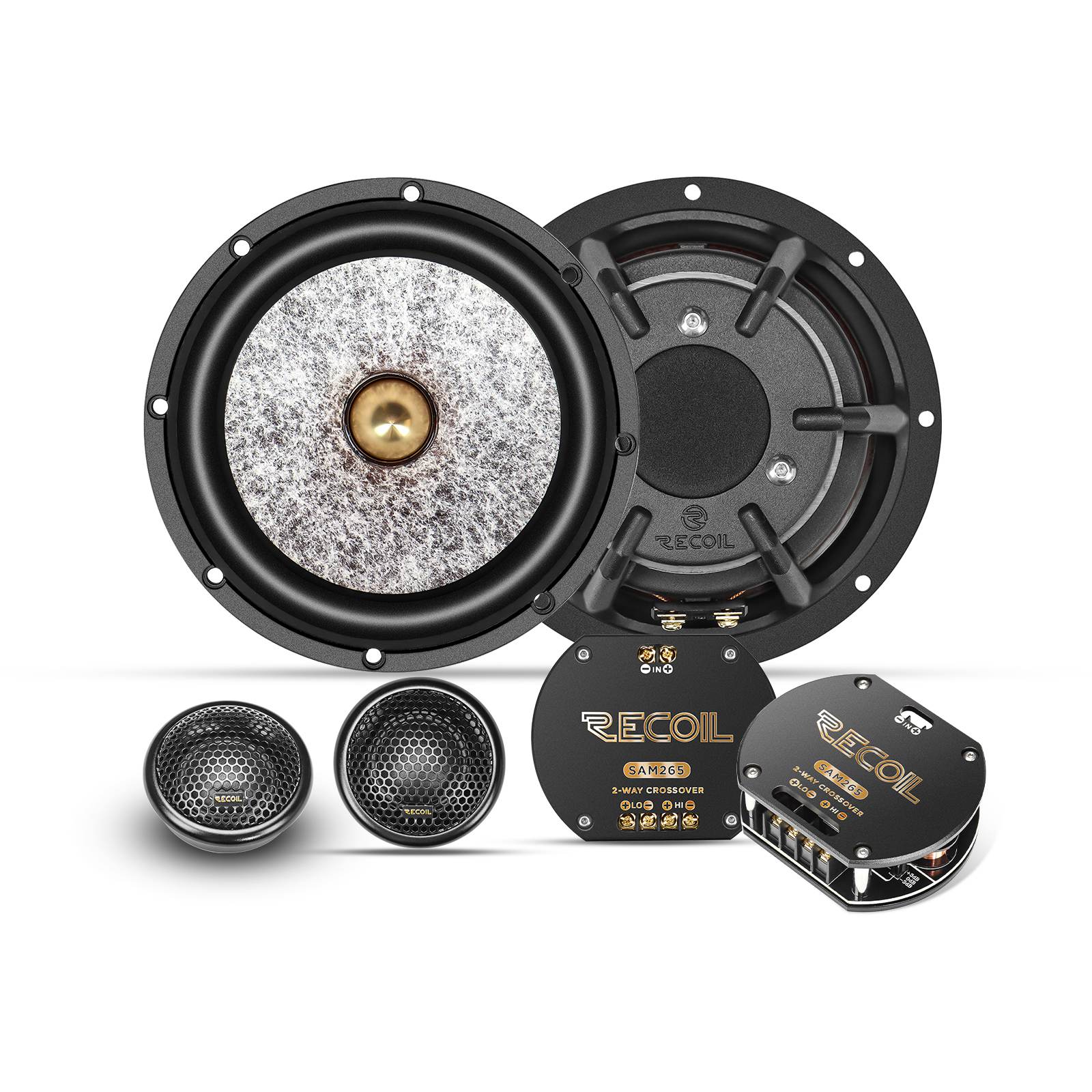 Recoil | SAM265 | комп. акустика, 6.5”(165 mm), Ом, Гц, RMS/Peak -65/130 | 1