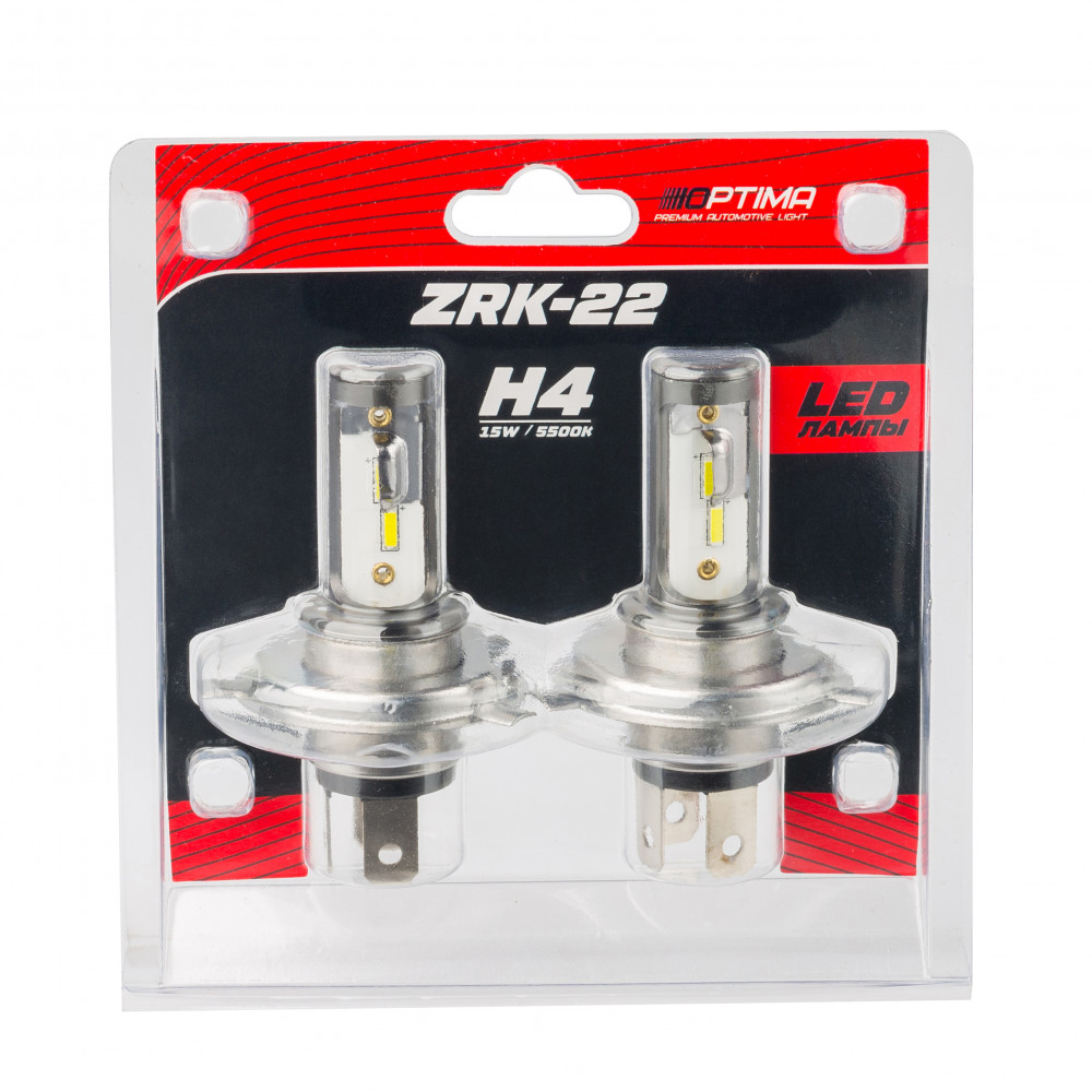 OPTIMA | Z-H4 | H4 ZRK-22 5500K  ОЧЕНЬ КОМПАКТНЫЕ , 12V  комп. 2 шт. | превью 3
