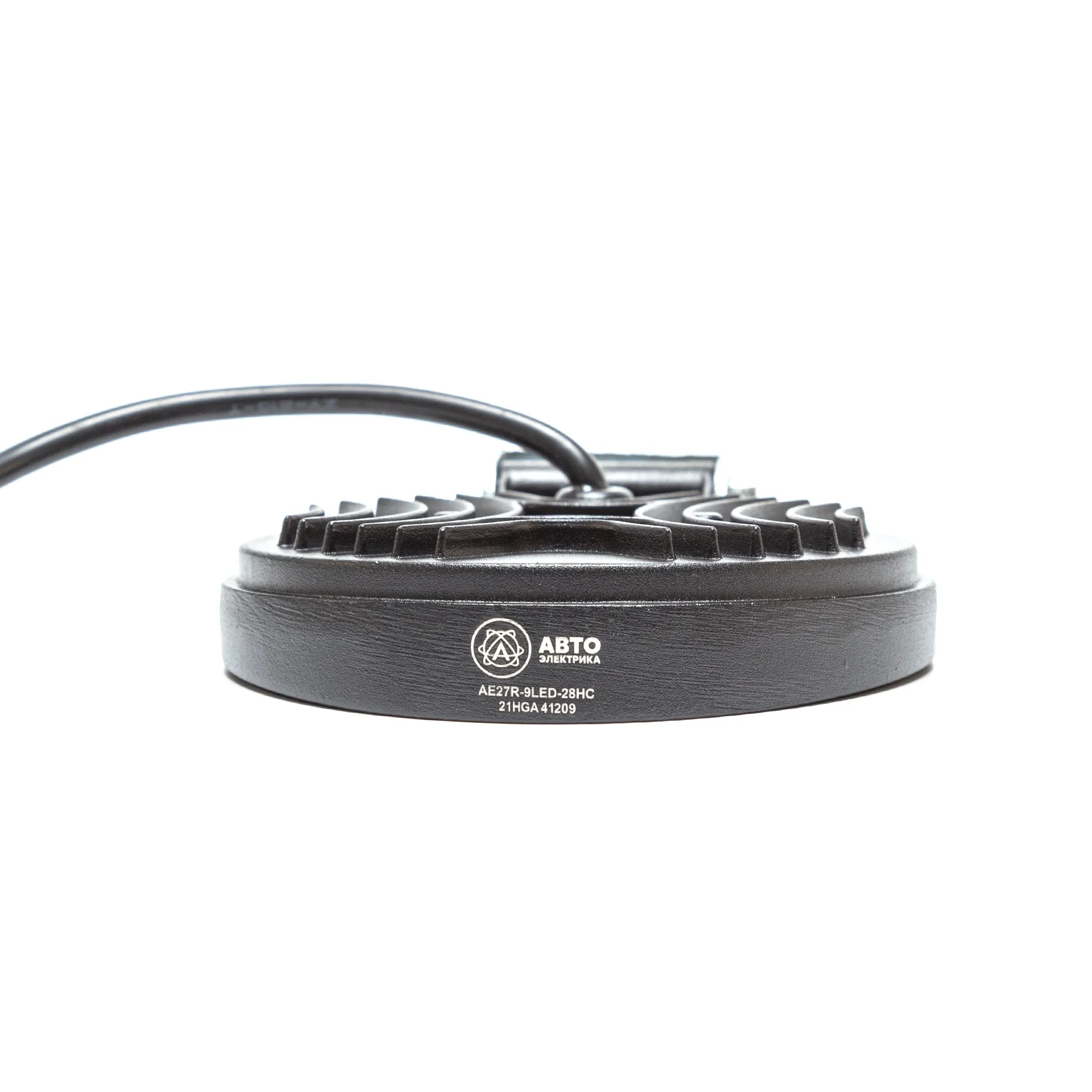 Автоэлектрика| AE27R-9LED-28HC|Фара светодиодная,круглая,SLIM ,115*28*142,,27Вт,10-30V,1шт | превью 3