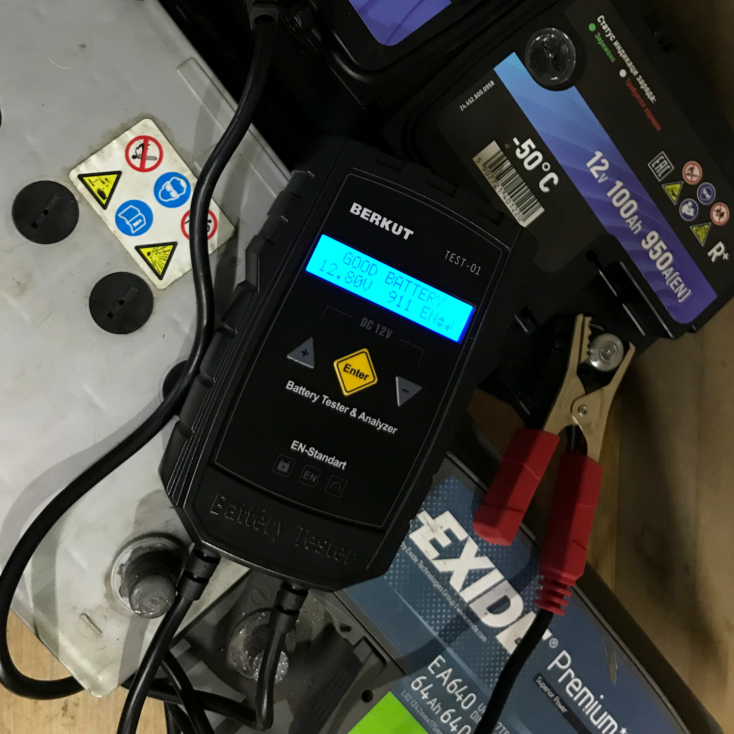 BERKUT | TEST-01 | Тестер автомобильных аккумуляторов | 3