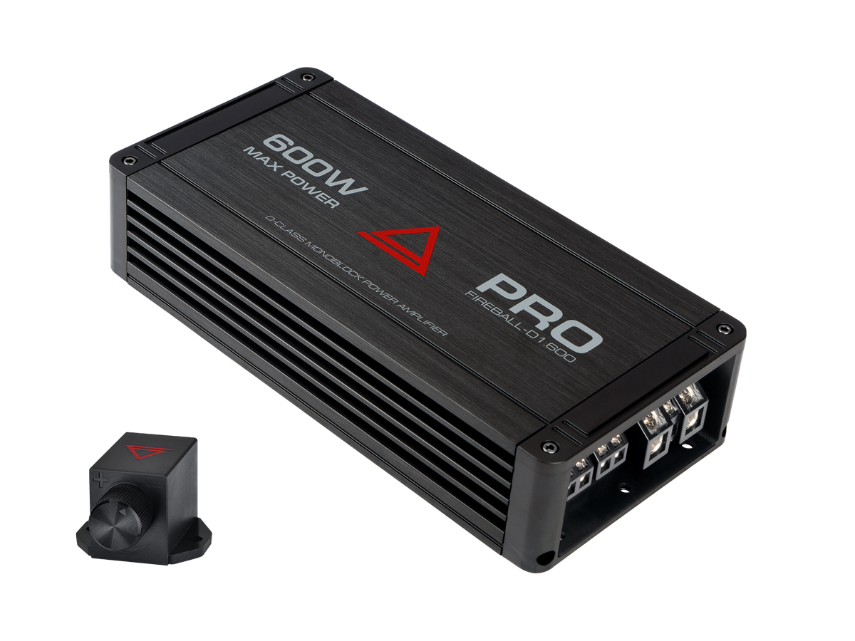 AurA | FIREBALL-D1.600 PRO | 1x250w (4 Ohm), 1x450w (2 Ohm), 1x600w (1 Ohm), 35Hz-250Hz, ДУ | превью 1